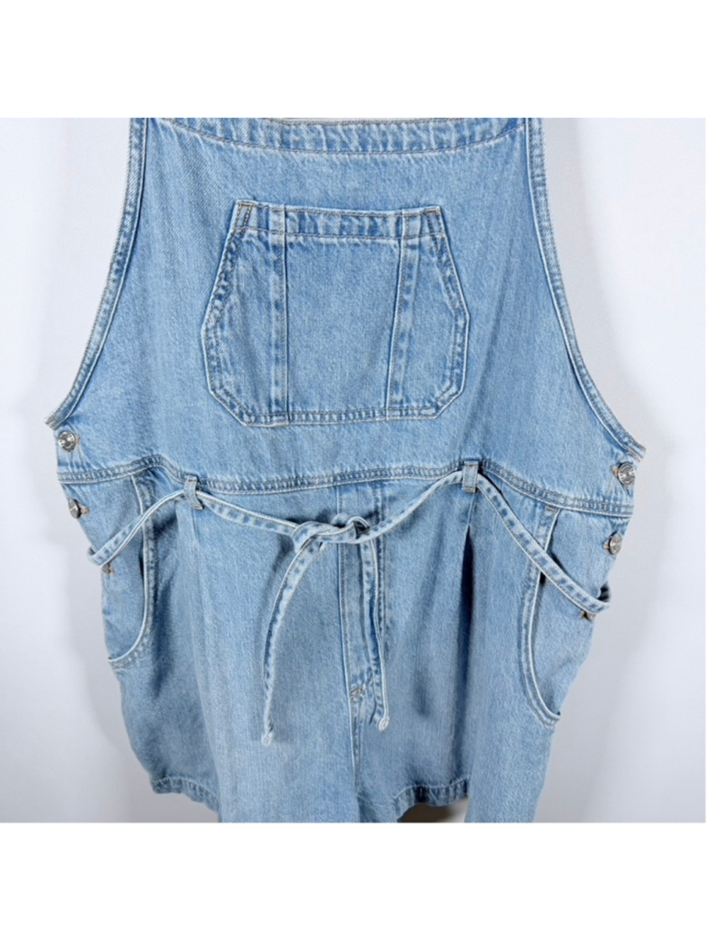M Jeans Maurices Denim Shorts Jumpsuit Shortall Overalls 100% Cotton Size XXL - Picture 2 of 11